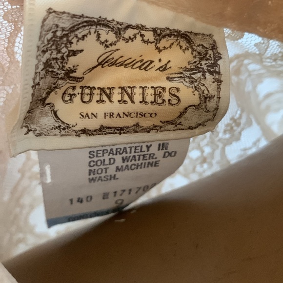 VTG NWOT Gold Label Jessica’s Gunnies San Fran Polyester Lace Button Down Shirt - Picture 11 of 11